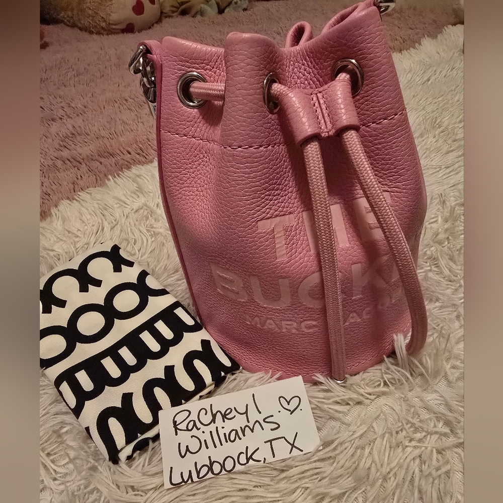 Marc Jacobs Pink Bucket Bag
